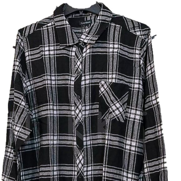 Brand new Well Worn Super Soft Cotton Blend Flannel Classic Plaid Shirt - Picture 6 of 7